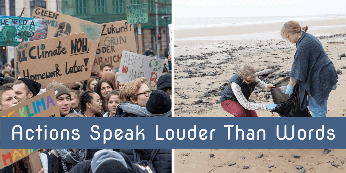 Actions Speak Louder Than Words