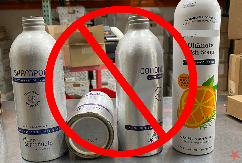 Bottles NOT to send back