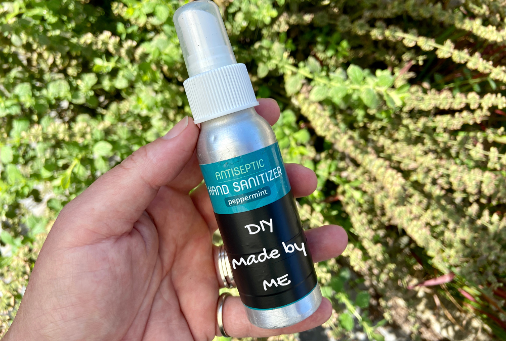 DIY Hand Sanitizer Blog Banner
