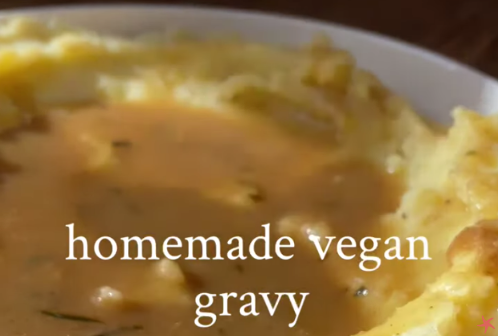 Homemade Vegan Gravy Blog Banner