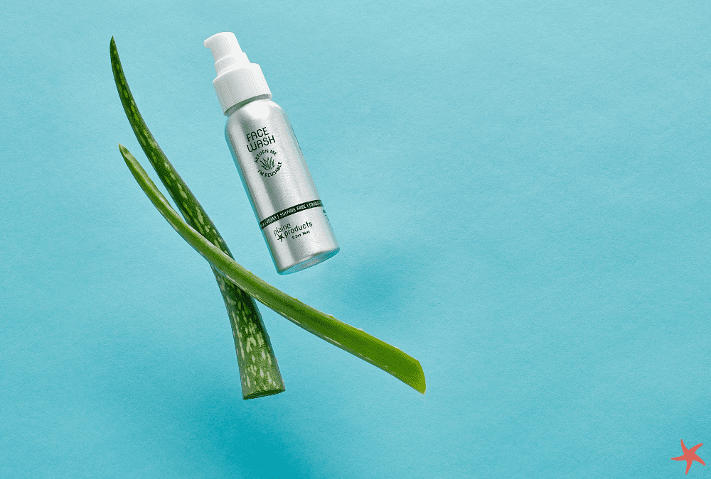 Plaine Products Face Wash for DIY makeup remover blog post