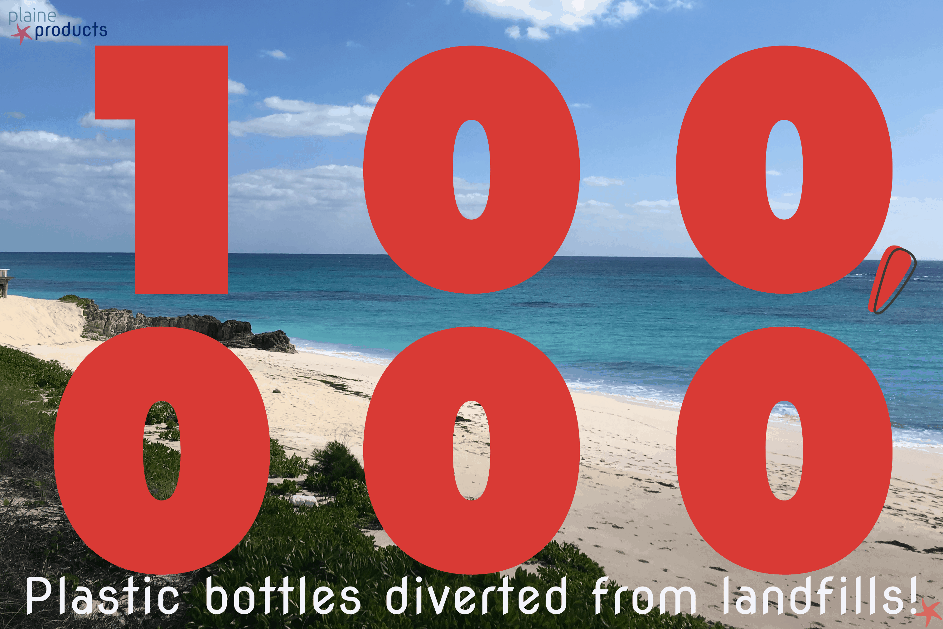 Plastic bottles diverted from landfills (1)