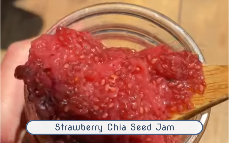Strawberry Chia Seed Jam Blog Feature image