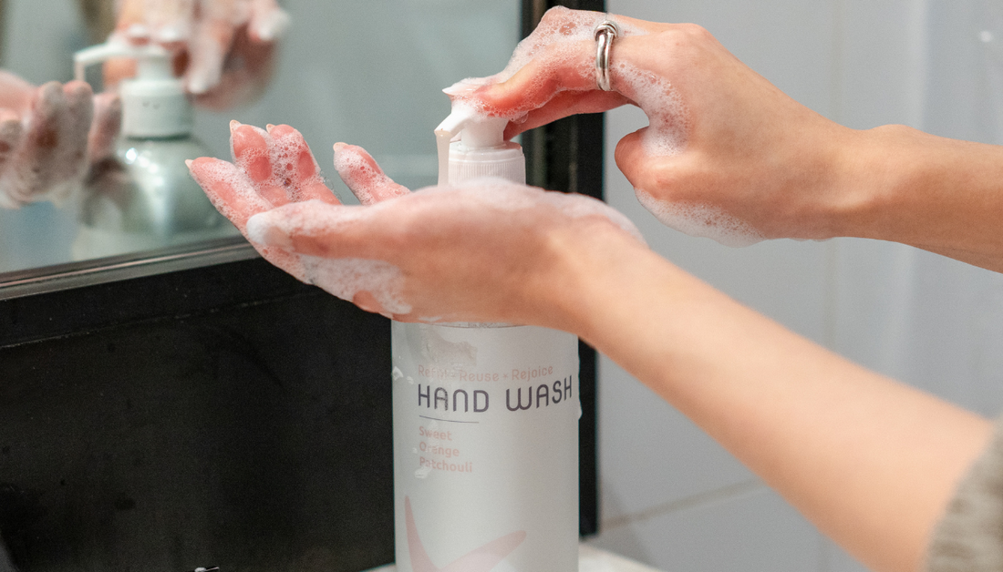 Why Our Natural Hand Wash Will Stop Germs & Won't Dry Your Skin