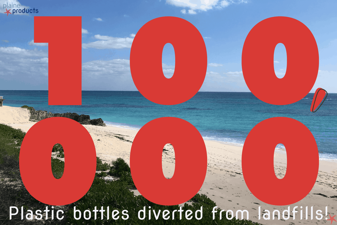 Plastic bottles diverted from landfills (1)