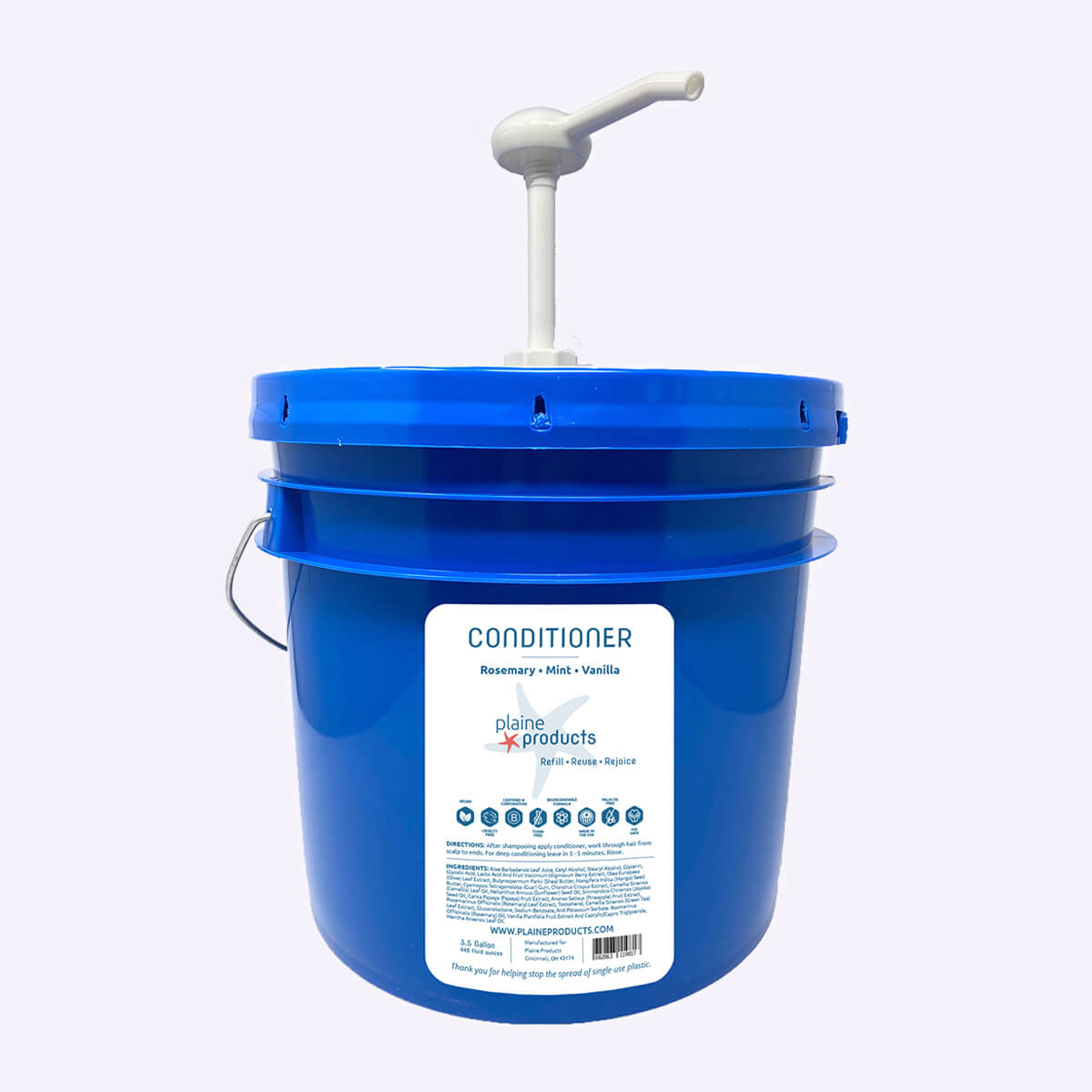 WS - 3.5 Gallon Bulk Conditioner (Pump not included)