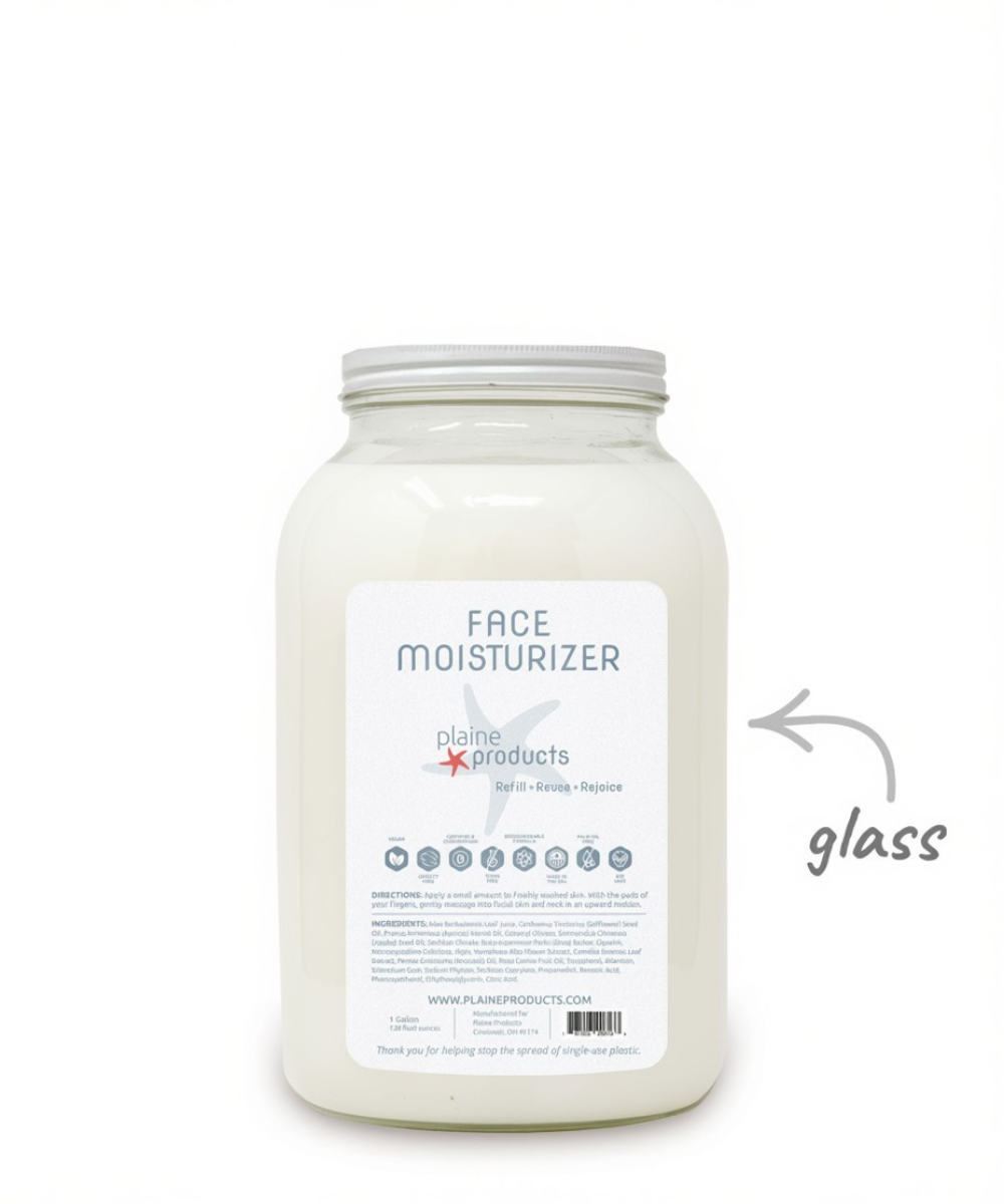 WS - One Gallon Face Moisturizer (Pump not included)