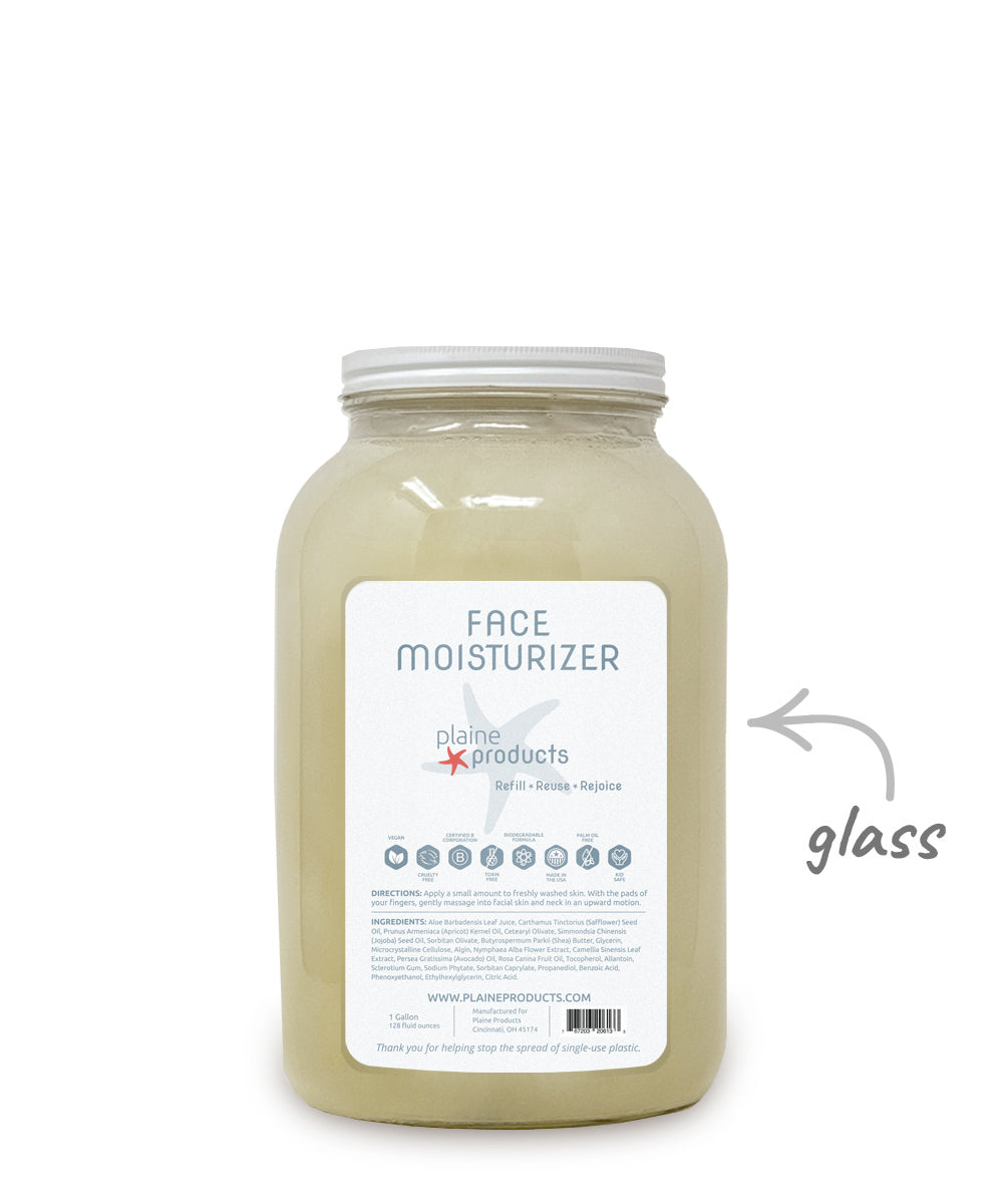 WS - One Gallon Face Moisturizer (Pump not included)