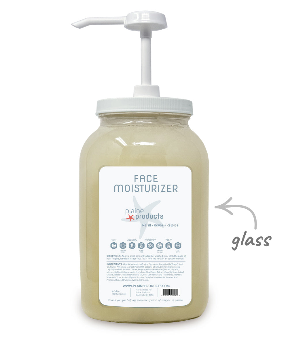 WS - One Gallon Face Moisturizer (Pump not included)