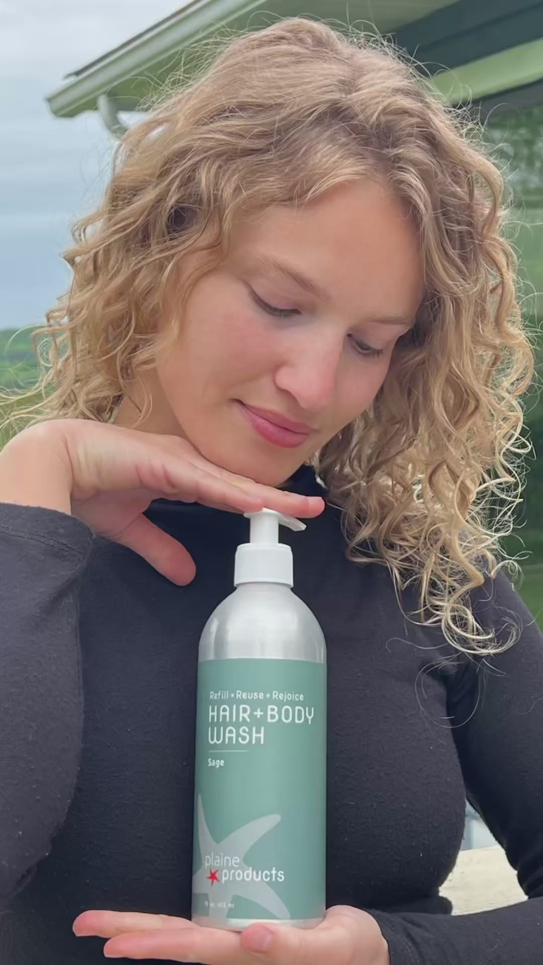 Load video: Hair + Body Wash 2:1